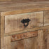 Rustika Rowe -  Sideboard with Shelves Solid Mango Wood 120x35x200 cm